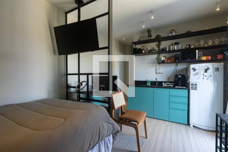 Quarto de kitnet/studio à venda com 1 quarto, 25m² em Indianópolis, São Paulo