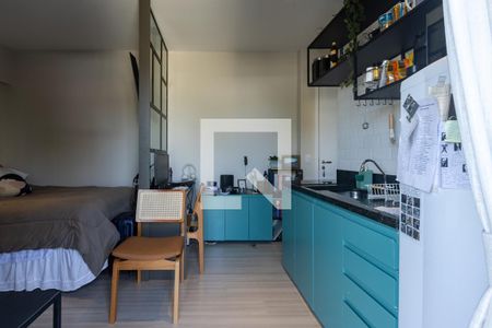 Quarto de kitnet/studio à venda com 1 quarto, 25m² em Indianópolis, São Paulo