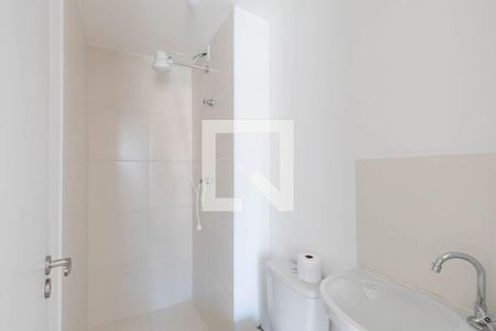 Banheiro Social de kitnet/studio para alugar com 1 quarto, 21m² em Campos Elíseos, São Paulo