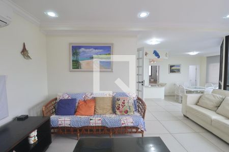 Sala de apartamento para alugar com 4 quartos, 155m² em Balneario Cidade Atlantica, Guarujá