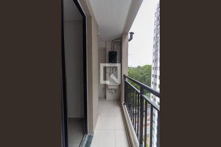 Varanda integrada com Área de Serviço de apartamento para alugar com 2 quartos, 39m² em Usina Piratininga, São Paulo