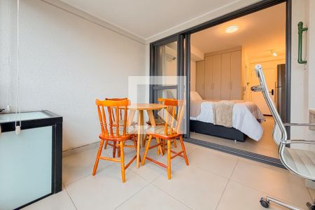Varanda de kitnet/studio para alugar com 1 quarto, 29m² em Vila Mariana, São Paulo