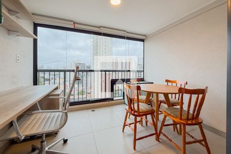 Varanda de kitnet/studio para alugar com 1 quarto, 29m² em Vila Mariana, São Paulo