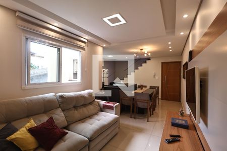 Sala de apartamento à venda com 3 quartos, 170m² em Santa Maria, Santo André