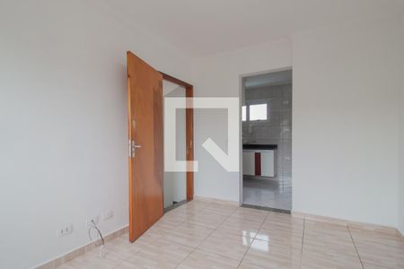 Sala/Sala de jantar de casa de condomínio para alugar com 2 quartos, 79m² em Vila Assis Brasil, Mauá