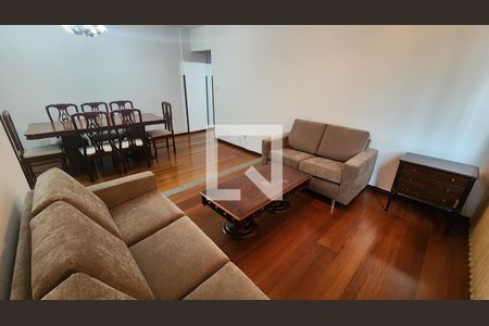 Sala de apartamento para alugar com 2 quartos, 111m² em José Menino, Santos