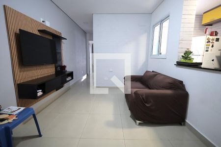 Sala de apartamento para alugar com 3 quartos, 100m² em Parque Novo Oratório, Santo André