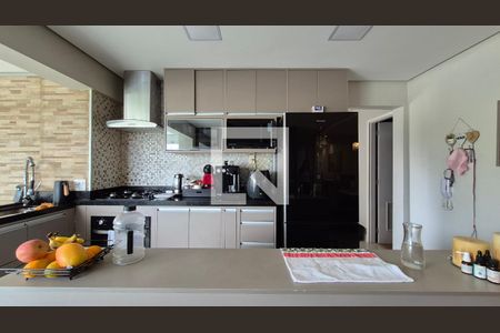 Cozinha de apartamento à venda com 3 quartos, 91m² em Jardim, Santo André