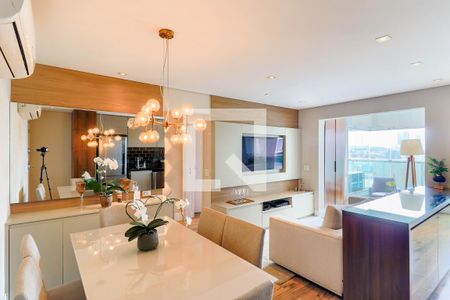 Sala de apartamento à venda com 2 quartos, 66m² em Campo Belo, São Paulo