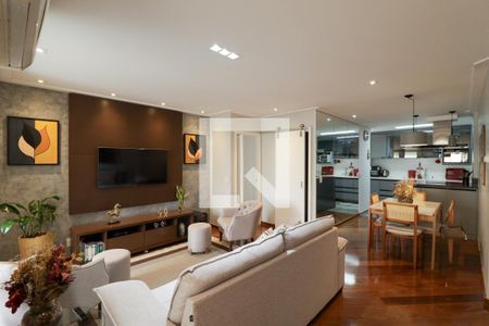Sala de apartamento à venda com 3 quartos, 93m² em Vila Romero, São Paulo