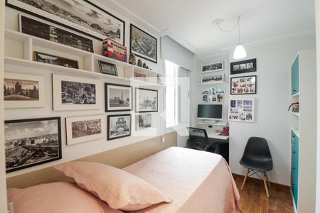 Suíte 1 de apartamento à venda com 3 quartos, 93m² em Vila Romero, São Paulo