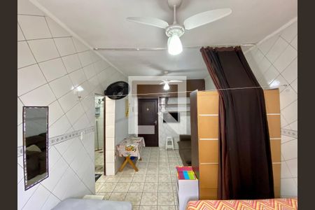 Studio de kitnet/studio para alugar com 1 quarto, 32m² em Boqueirão, Praia Grande