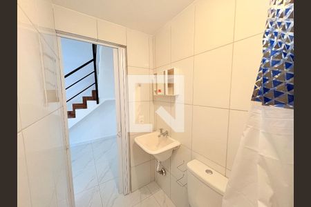 Banheiro Social de kitnet/studio para alugar com 1 quarto, 36m² em Jardim Itália, Várzea Paulista