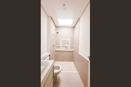 Banheiro Suite Master de casa de condomínio à venda com 3 quartos, 138m² em Bosque das Palmeiras, Campinas