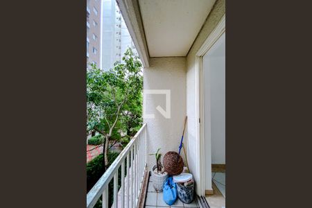 Varanda da Sala de apartamento para alugar com 3 quartos, 65m² em Brás, São Paulo