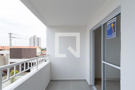 Varanda de apartamento para alugar com 2 quartos, 60m² em Vila Hortência, Sorocaba