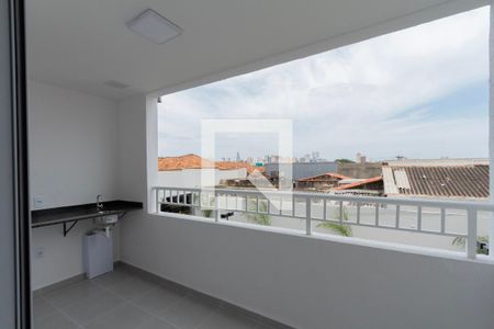Varanda de apartamento para alugar com 2 quartos, 60m² em Vila Hortência, Sorocaba