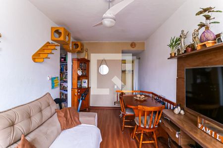 Sala de apartamento à venda com 1 quarto, 74m² em Méier, Rio de Janeiro