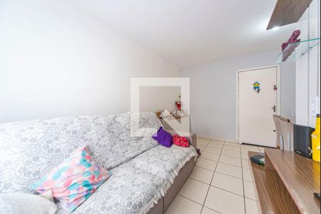 Sala de apartamento para alugar com 2 quartos, 72m² em Jardim Santa Cristina, Santo André