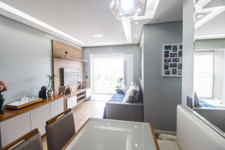 Sala  de apartamento à venda com 3 quartos, 71m² em Centro, Barueri