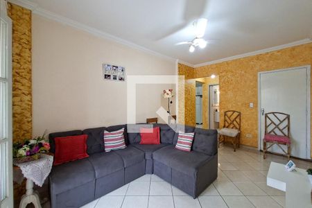 Sala de apartamento para alugar com 3 quartos, 100m² em Vila Tupi, Praia Grande