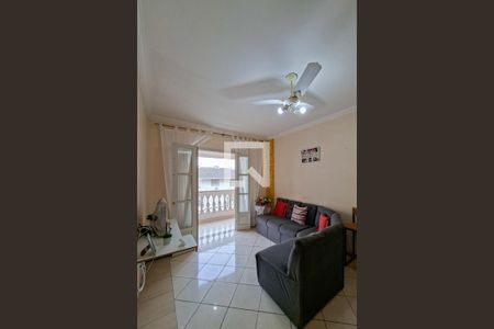 Sala de apartamento para alugar com 3 quartos, 100m² em Vila Tupi, Praia Grande