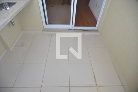 Varanda da Sala de apartamento para alugar com 2 quartos, 52m² em Vila Suíça, Santo André