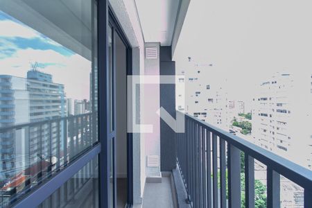Varanda de kitnet/studio para alugar com 0 quarto, 23m² em Vila Mariana, São Paulo