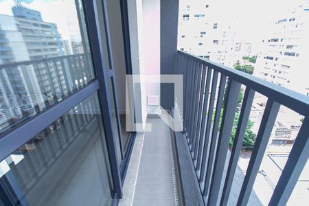Varanda de kitnet/studio para alugar com 0 quarto, 23m² em Vila Mariana, São Paulo