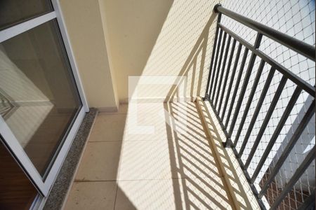 Varanda da Sala de apartamento para alugar com 3 quartos, 60m² em Jardim Jamaica, Santo André