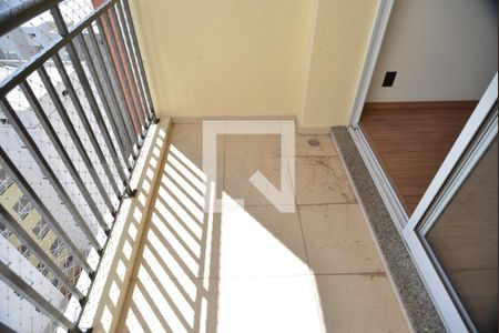 Varanda da Sala de apartamento para alugar com 3 quartos, 60m² em Jardim Jamaica, Santo André