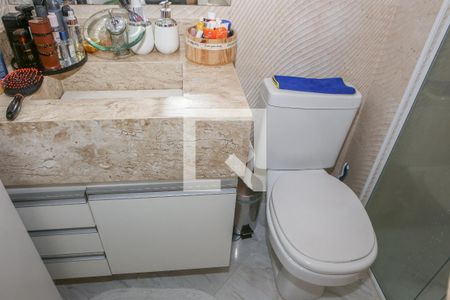 Banheiro da Suíte de apartamento à venda com 2 quartos, 60m² em Bom Retiro, São Paulo