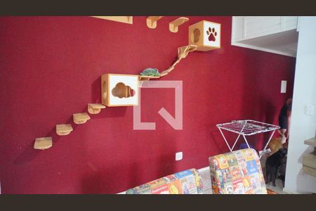Sala  de apartamento à venda com 1 quarto, 48m² em Azenha, Porto Alegre