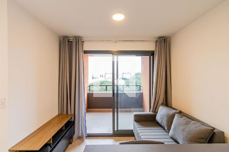 Sala/cozinha de apartamento para alugar com 1 quarto, 34m² em Perdizes, São Paulo