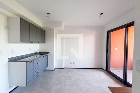 Sala/Cozinha de kitnet/studio para alugar com 1 quarto, 34m² em Perdizes, São Paulo