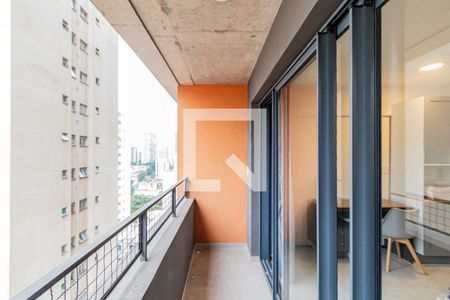 Varanda de kitnet/studio à venda com 1 quarto, 34m² em Perdizes, São Paulo