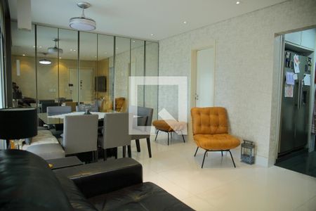 Sala de apartamento para alugar com 3 quartos, 106m² em Centro, São Bernardo do Campo