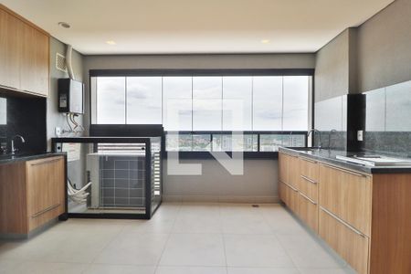 Varanda Gourmet de apartamento para alugar com 3 quartos, 81m² em Jardim Sul, Uberlândia