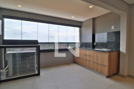 Varanda Gourmet de apartamento para alugar com 3 quartos, 81m² em Jardim Sul, Uberlândia