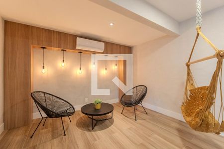Área comum de kitnet/studio para alugar com 1 quarto, 20m² em Bela Vista, São Paulo