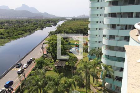 Sala - Varanda de apartamento à venda com 2 quartos, 80m² em Barra da Tijuca, Rio de Janeiro