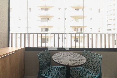 Varanda de kitnet/studio para alugar com 1 quarto, 25m² em Tatuapé, São Paulo