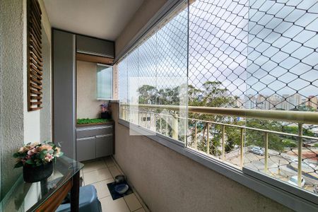 Varanda  de apartamento para alugar com 2 quartos, 52m² em Centro, São Bernardo do Campo