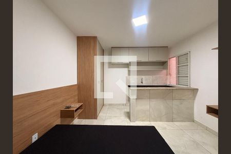 Sala/ quarto  de kitnet/studio para alugar com 1 quarto, 26m² em Parque das Nações, Santo André