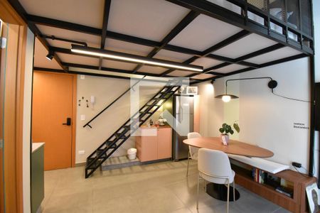 Loft de apartamento para alugar com 1 quarto, 46m² em São Francisco, Curitiba