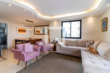 Sala de Estar de apartamento à venda com 4 quartos, 143m² em Chora Menino, São Paulo