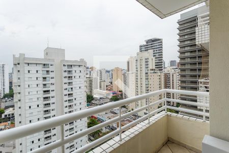 Varanda de apartamento à venda com 1 quarto, 43m² em Itaim Bibi, São Paulo