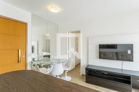 Sala de apartamento à venda com 1 quarto, 43m² em Itaim Bibi, São Paulo