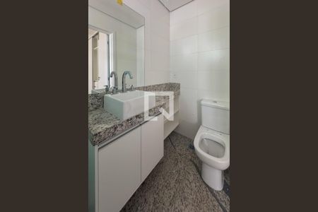 Banheiro da Suíte de apartamento à venda com 3 quartos, 160m² em Itapoã, Belo Horizonte