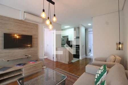 Sala de apartamento à venda com 1 quarto, 61m² em Itaim Bibi, São Paulo